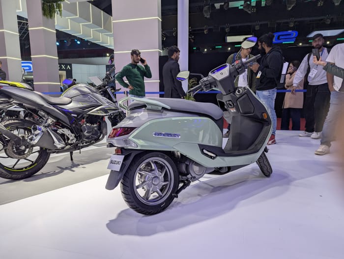 Suzuki Access electric revealed at Auto Expo 2025